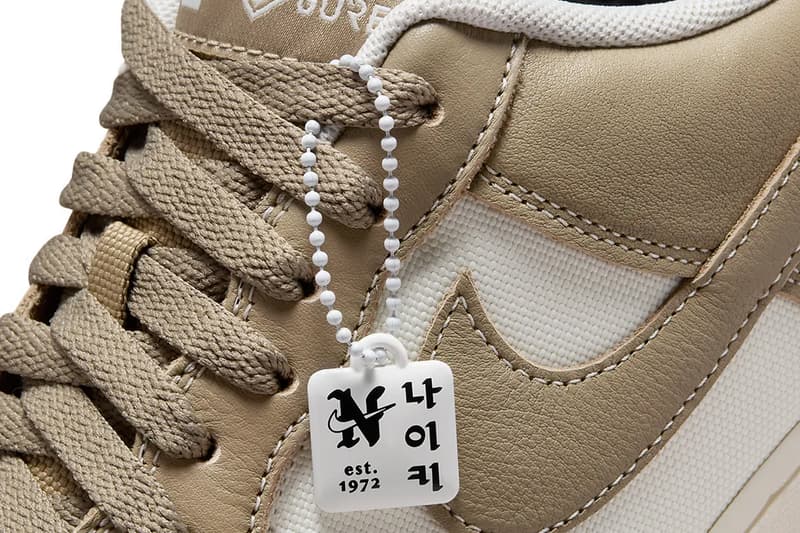 ナイキからゴアテックス®︎を搭載した新作エアフォース1ロー“ハングルデイ”が登場 Nike Air Force 1 Low Gore-Tex Hangul Day FQ8142-133 Release Info