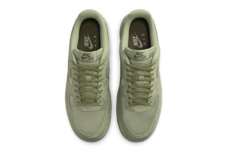 ナイキ エアフォース 1 ロー プレミアムからレトロな雰囲気の新作 オイルグリーンが登場 Official Look at the Nike Air Force One Low Premium "Oil Green"  FB8876-300 Oil Green/Oil Green-Cargo Khaki Release info af1 everyday sneakers suede twill