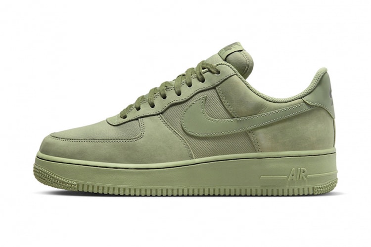 Nike Air Force 1 Low Premium からレトロな雰囲気の新作 “Oil Green” が登場