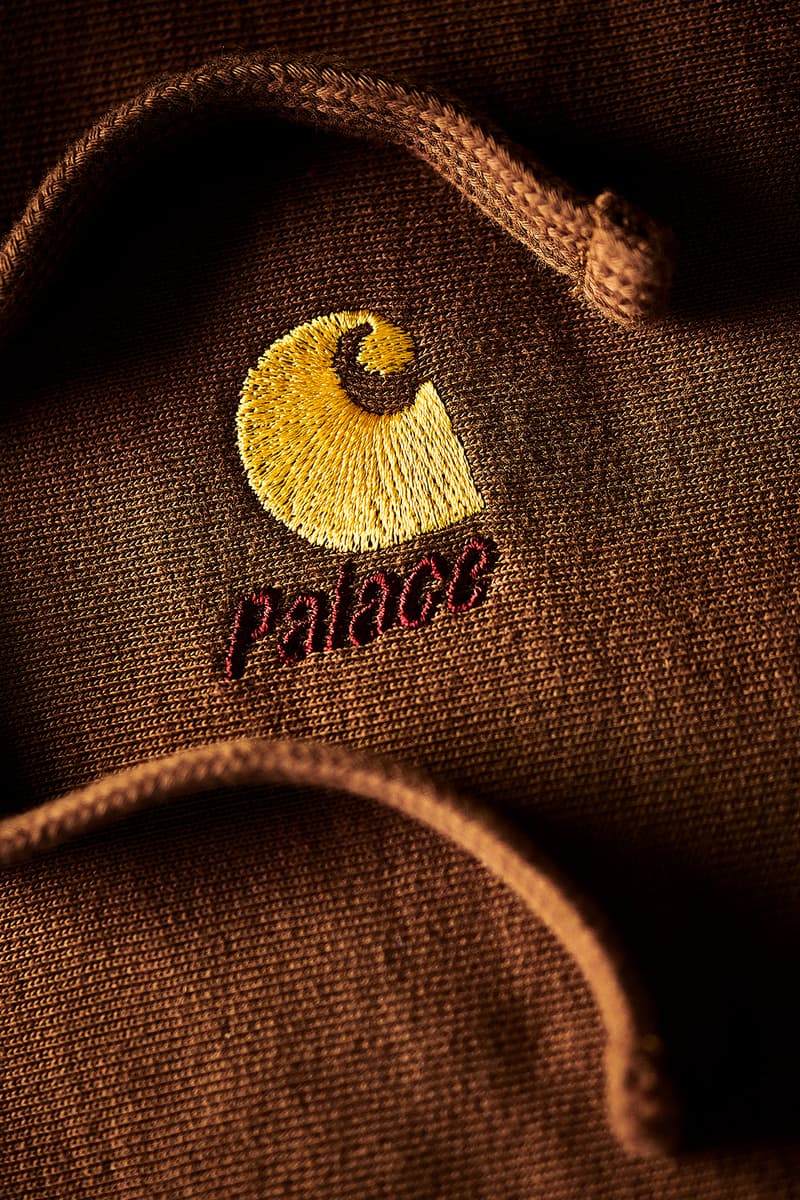 パレス スケートボード x カーハート による初コラボコレクションの全貌が解禁 PALACE SKATEBOARDS x Carhartt WIP fall winter 2023 release info