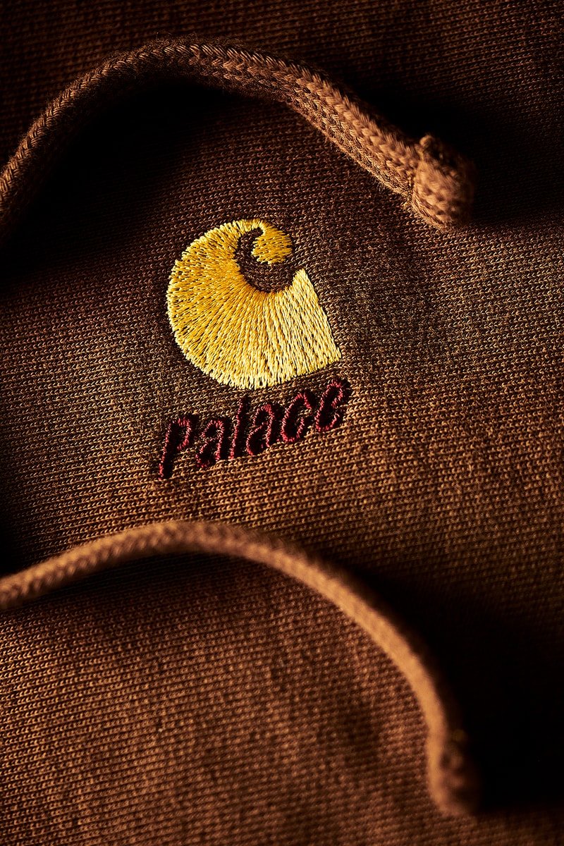 パレス スケートボード x カーハート による初コラボコレクションの全貌が解禁 PALACE SKATEBOARDS x Carhartt WIP fall winter 2023 release info