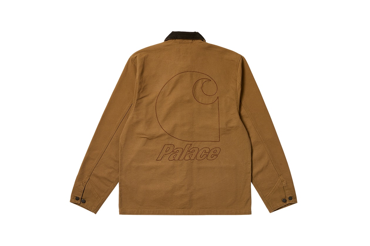 パレス スケートボード x カーハート による初コラボコレクションの全貌が解禁 PALACE SKATEBOARDS x Carhartt WIP fall winter 2023 release info