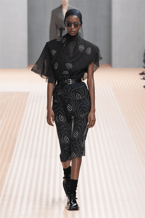 プラダ2024年春夏ウィメンズコレクション Prada Spring Summer 2024 Milan Fashion Week menswear womenswear Raf Simons Miuccia Prada runway