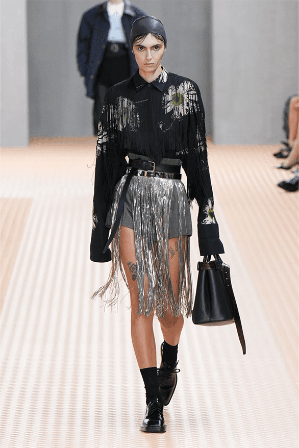 プラダ2024年春夏ウィメンズコレクション Prada Spring Summer 2024 Milan Fashion Week menswear womenswear Raf Simons Miuccia Prada runway