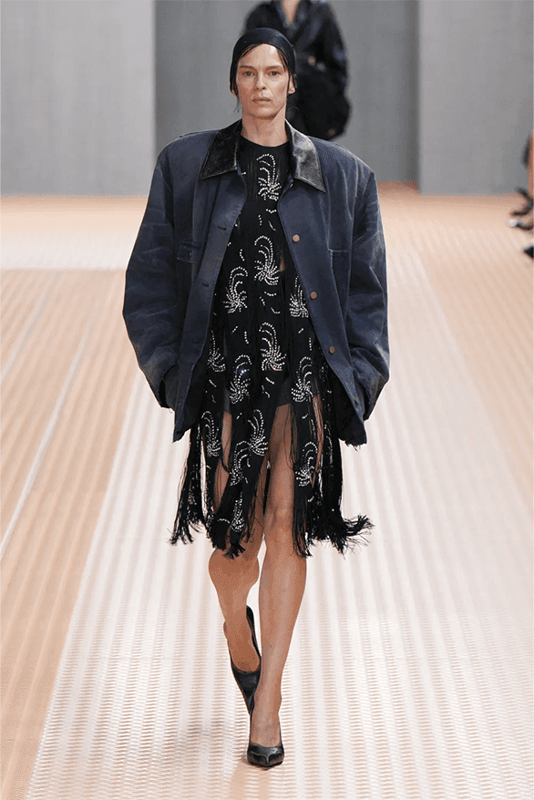 プラダ2024年春夏ウィメンズコレクション Prada Spring Summer 2024 Milan Fashion Week menswear womenswear Raf Simons Miuccia Prada runway