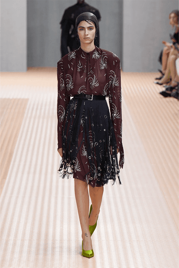 プラダ2024年春夏ウィメンズコレクション Prada Spring Summer 2024 Milan Fashion Week menswear womenswear Raf Simons Miuccia Prada runway