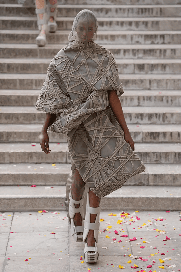 リックオウエンス 2024年春夏ウィメンズコレクション Rick Owens Spring Summer 2024 Paris Fashion Week menswear womenswear runway