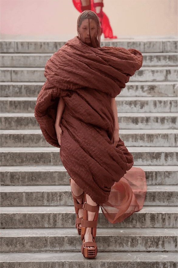 リックオウエンス 2024年春夏ウィメンズコレクション Rick Owens Spring Summer 2024 Paris Fashion Week menswear womenswear runway