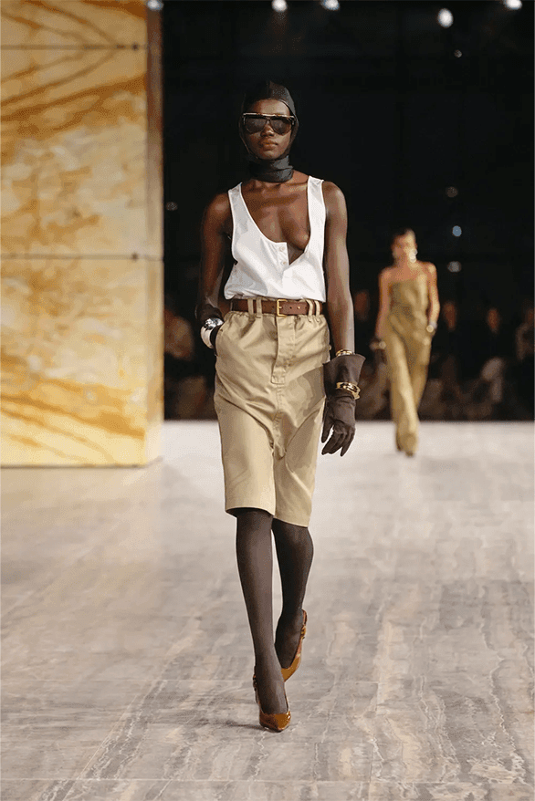 サンローラン 2024年春夏コレクション Saint Laurent Spring Summer 2024 Paris Fashion Week Anthony Vaccarello menswear womenswear runways