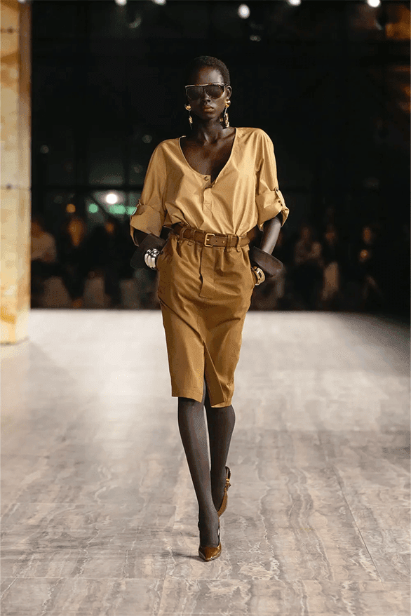 サンローラン 2024年春夏コレクション Saint Laurent Spring Summer 2024 Paris Fashion Week Anthony Vaccarello menswear womenswear runways