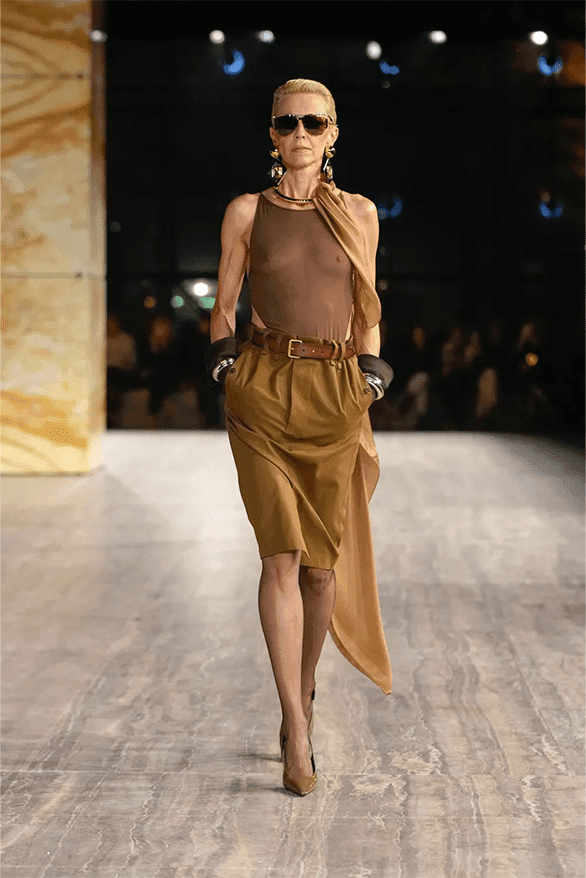 サンローラン 2024年春夏コレクション Saint Laurent Spring Summer 2024 Paris Fashion Week Anthony Vaccarello menswear womenswear runways
