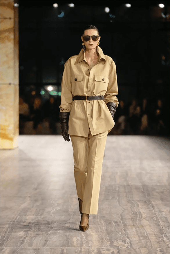 サンローラン 2024年春夏コレクション Saint Laurent Spring Summer 2024 Paris Fashion Week Anthony Vaccarello menswear womenswear runways