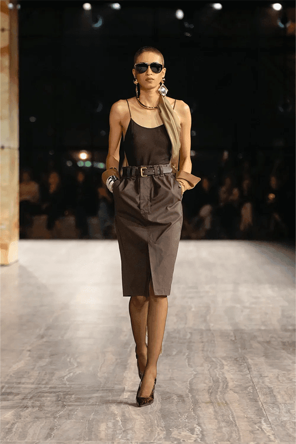 サンローラン 2024年春夏コレクション Saint Laurent Spring Summer 2024 Paris Fashion Week Anthony Vaccarello menswear womenswear runways
