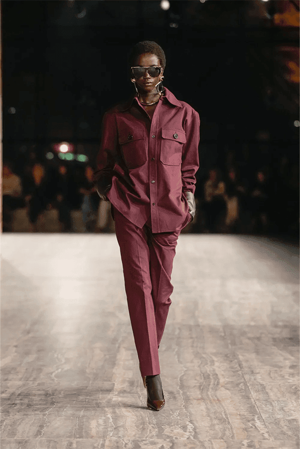 サンローラン 2024年春夏コレクション Saint Laurent Spring Summer 2024 Paris Fashion Week Anthony Vaccarello menswear womenswear runways