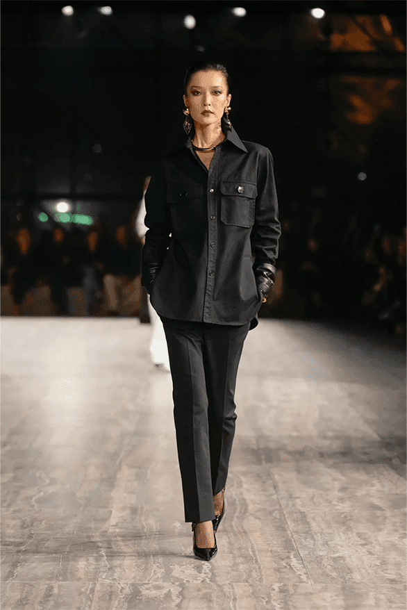 サンローラン 2024年春夏コレクション Saint Laurent Spring Summer 2024 Paris Fashion Week Anthony Vaccarello menswear womenswear runways