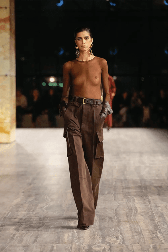 サンローラン 2024年春夏コレクション Saint Laurent Spring Summer 2024 Paris Fashion Week Anthony Vaccarello menswear womenswear runways