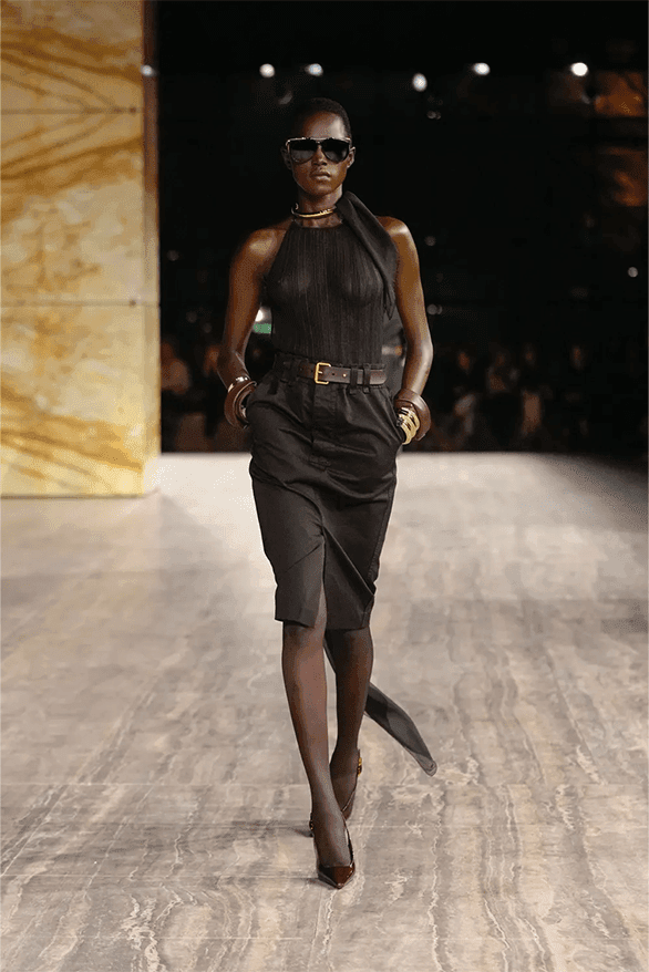 サンローラン 2024年春夏コレクション Saint Laurent Spring Summer 2024 Paris Fashion Week Anthony Vaccarello menswear womenswear runways