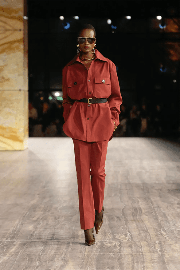 サンローラン 2024年春夏コレクション Saint Laurent Spring Summer 2024 Paris Fashion Week Anthony Vaccarello menswear womenswear runways