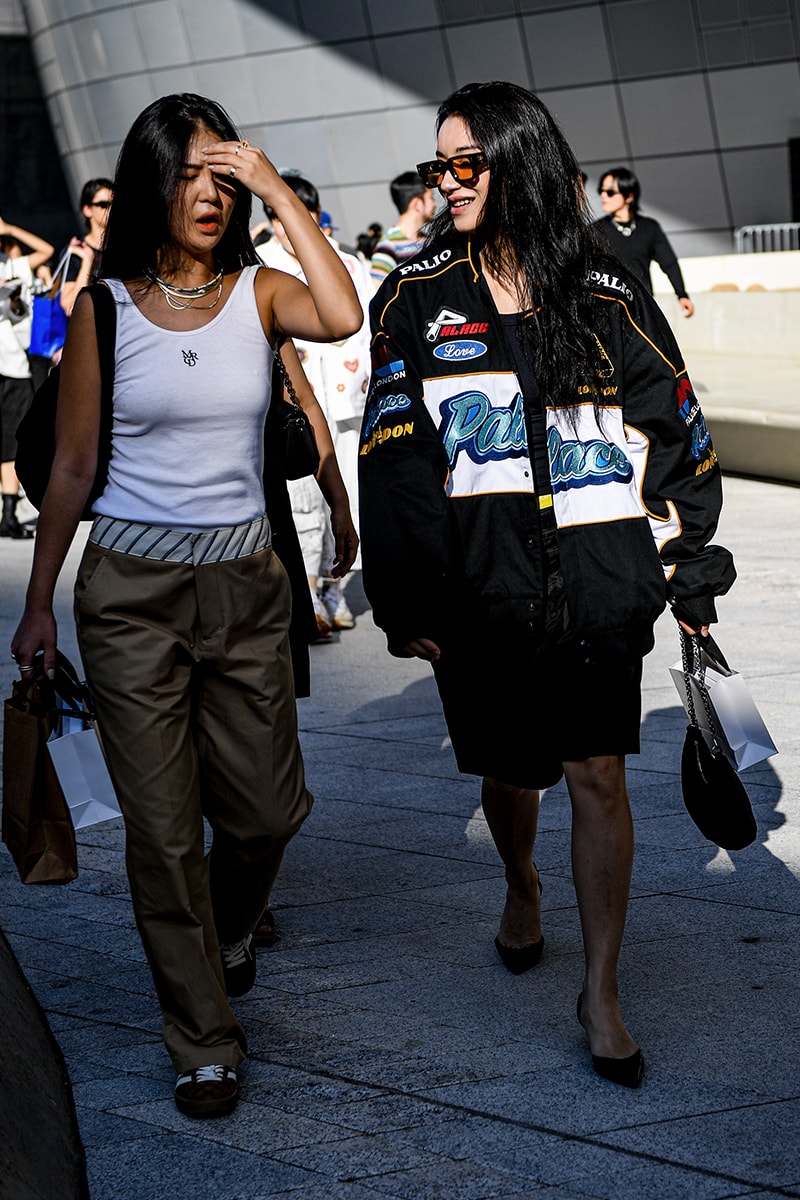 ストリートスタイル:ソウル・ファッションウィーク・メンズ 2024年春夏 Seoul Fashion Week SS24 Street Style Spring summer 2024 menswear street style casual wear t-shirts oversized pants denim wear new jeans