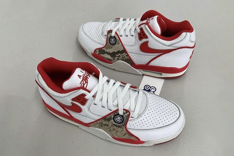 ステューシー x ナイキの最新コラボモデル エアフライト 89をチェック Stüssy Nike Air Flight 89 First Look Release Info FD6475-101 FD6475-001 FD6475-100 Date Buy Price White Habanero Red Black Pecan