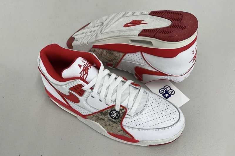 ステューシー x ナイキの最新コラボモデル エアフライト 89をチェック Stüssy Nike Air Flight 89 First Look Release Info FD6475-101 FD6475-001 FD6475-100 Date Buy Price White Habanero Red Black Pecan