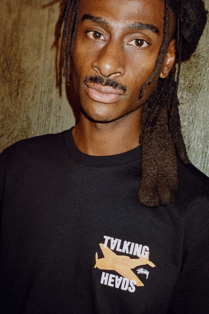 ステューシー & トーキング・ヘッズによるコラボカプセルコレクションの全貌が解禁  STÜSSY & Talking Heads collaboration fall 2023 release info