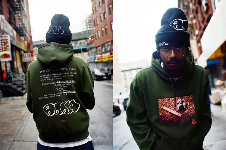 Supreme が伝説の鬼才ラッパー MF DOOM とのコラボコレクションを発表