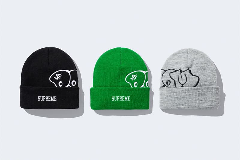 Supreme が伝説の鬼才ラッパー MF DOOM とのコラボコレクションを発表
