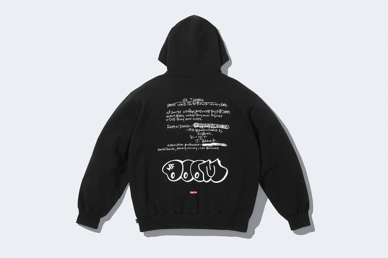 Supreme が伝説の鬼才ラッパー MF DOOM とのコラボコレクションを発表