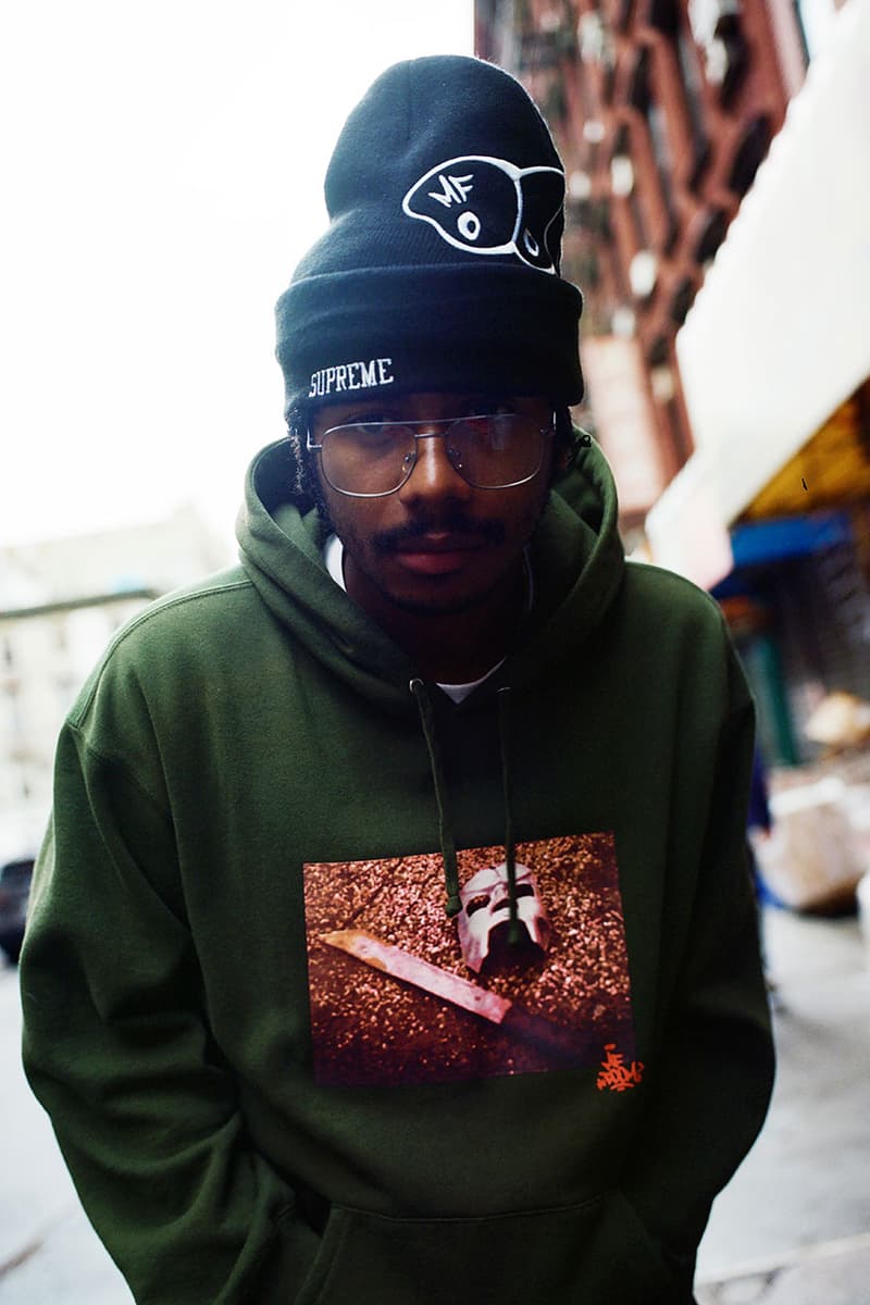 Supreme が伝説の鬼才ラッパー MF DOOM とのコラボコレクションを発表
