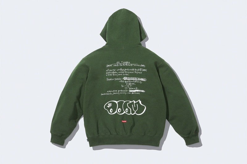 Supreme が伝説の鬼才ラッパー MF DOOM とのコラボコレクションを発表