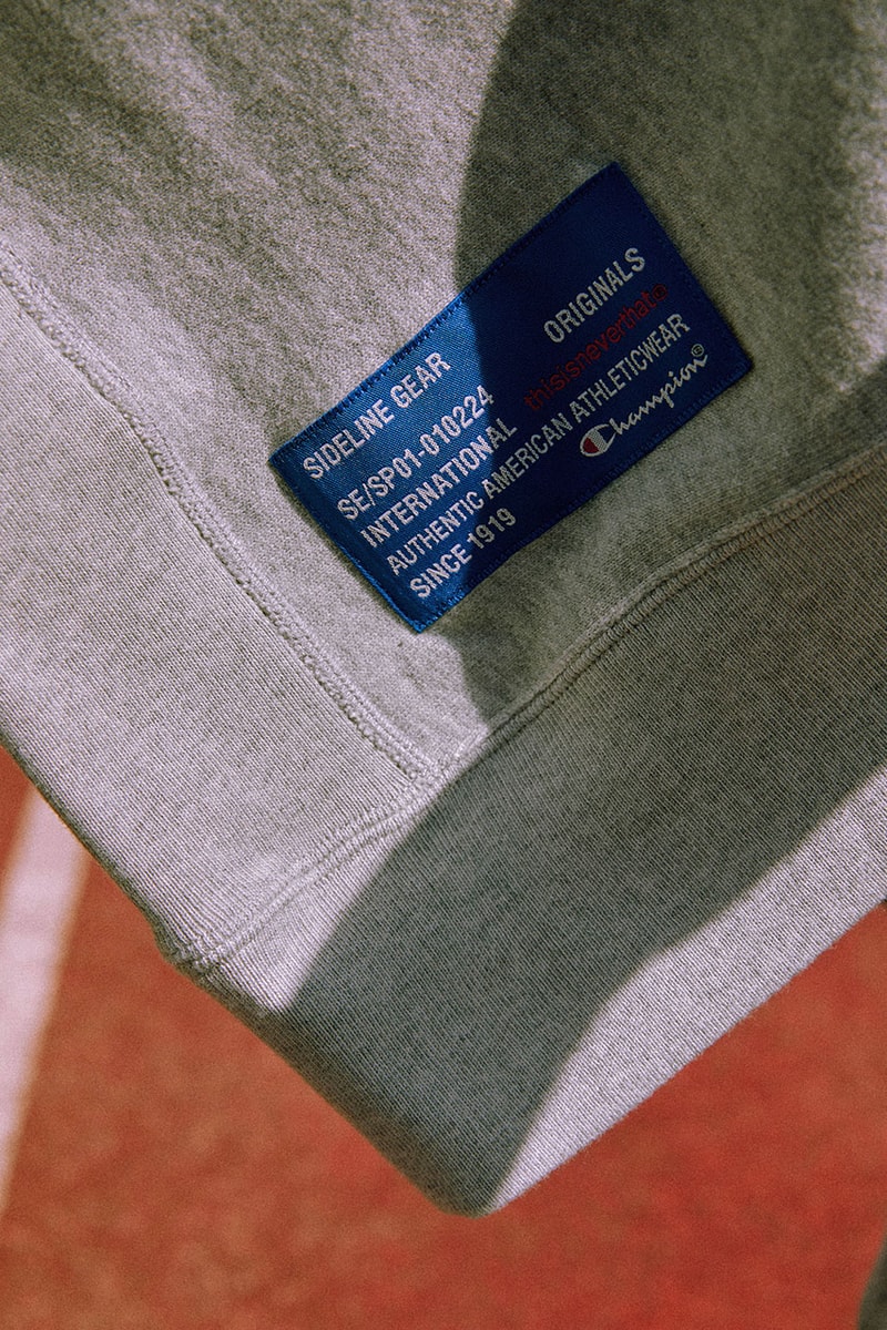 ディスイズネバーザット x チャンピオンから最新コラボコレクションが登場 thisisneverthat-champion-3rd-collbo-collection-release-info