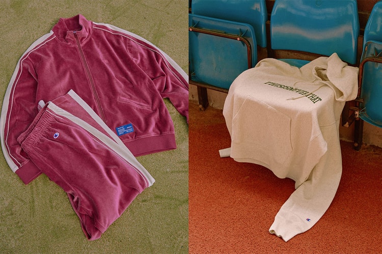 thisisneverthat x Champion から最新コラボコレクションが登場