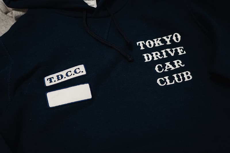 トーキョードライブカークラブとループウィラーによるコラボ第3弾 tokyodrivecarclub loopwheeler sweat