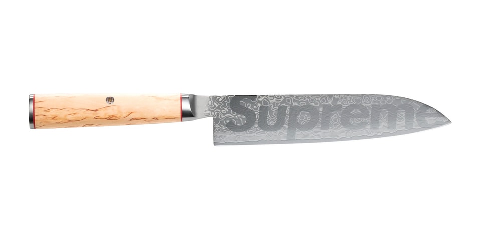 supremeコラボ ZWILLING 三徳包丁 雅 コラボの三徳包丁