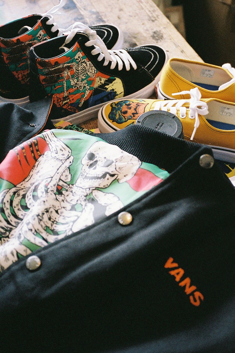 ヴァンズがヒロットンとの初コラボコレクションを発売 vans hirotton collab collection release info