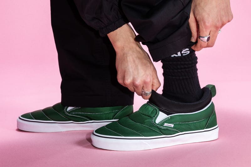Vans がダウンジャケットを彷彿とさせるパディングを備えた新作 Slip-On を発売