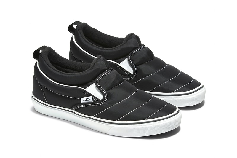 ヴァンズがダウンジャケットを彷彿とさせるパディングを備えた新作スリッポンを発売 Vans Slip-On Mid Green Black Release Date info store list buying guide photos price