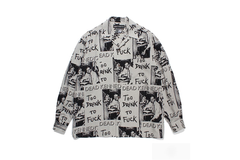 ワコマリアからデッド ケネディーズとのコラボアイテムが登場 wacko maria dead kennedys collabo product release info