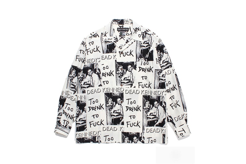 ワコマリアからデッド ケネディーズとのコラボアイテムが登場 wacko maria dead kennedys collabo product release info
