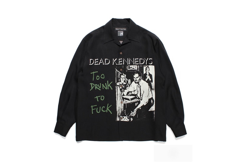 ワコマリアからデッド ケネディーズとのコラボアイテムが登場 wacko maria dead kennedys collabo product release info