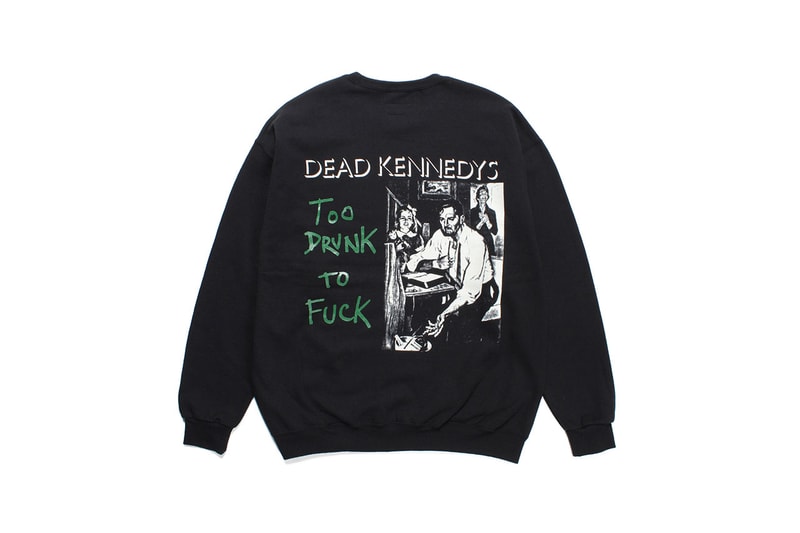 ワコマリアからデッド ケネディーズとのコラボアイテムが登場 wacko maria dead kennedys collabo product release info