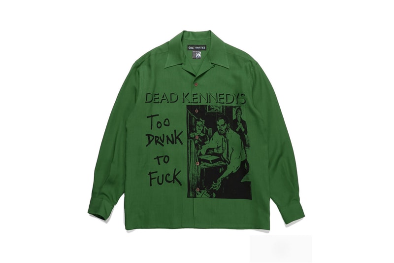 ワコマリアからデッド ケネディーズとのコラボアイテムが登場 wacko maria dead kennedys collabo product release info