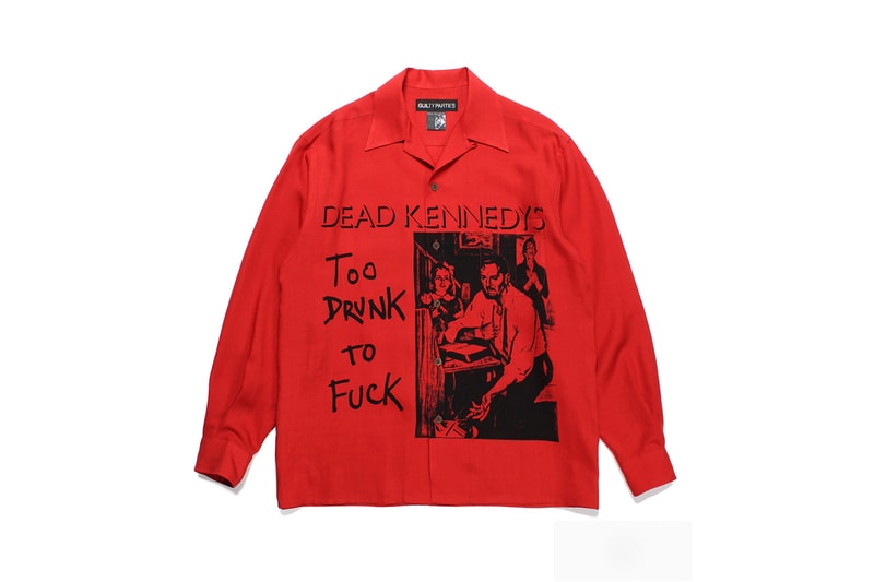 ワコマリアからデッド ケネディーズとのコラボアイテムが登場 wacko maria dead kennedys collabo product release info