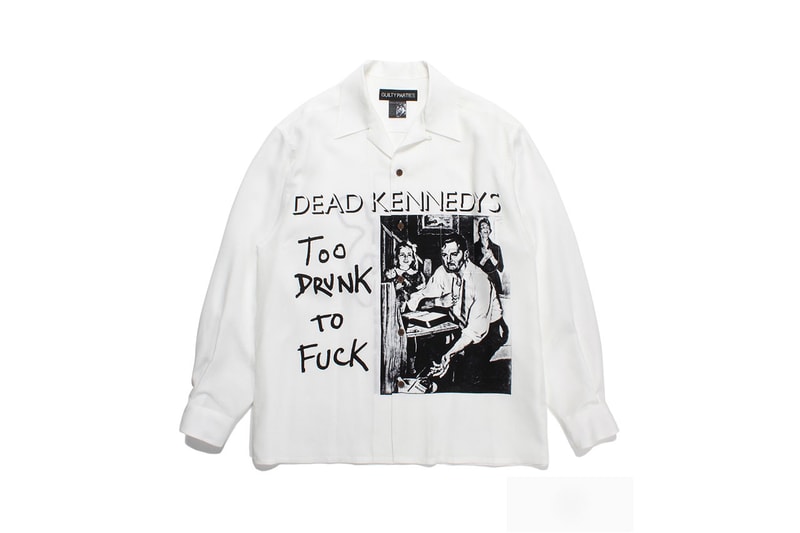 ワコマリアからデッド ケネディーズとのコラボアイテムが登場 wacko maria dead kennedys collabo product release info