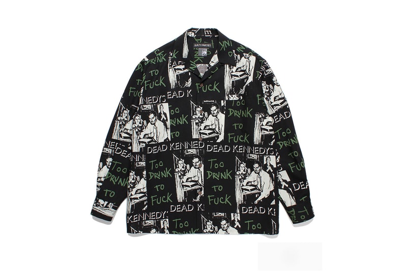 ワコマリアからデッド ケネディーズとのコラボアイテムが登場 wacko maria dead kennedys collabo product release info