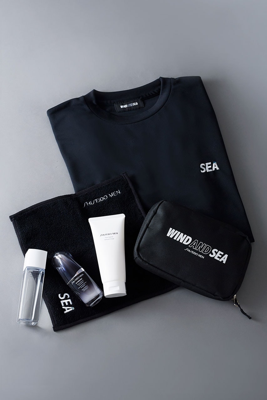 ウィンドアンドシーがシセイドウメンとのコラボキットを数量限定で発売 wind and sea shiseido men collab kit release info
