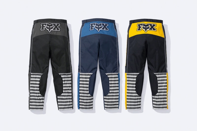 シュプリーム  x フォックス レーシングによる2023年秋シーズンの最新コラボコレクションが到着