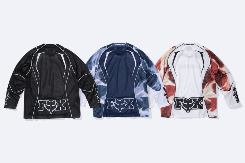 シュプリーム  x フォックス レーシングによる2023年秋シーズンの最新コラボコレクションが到着