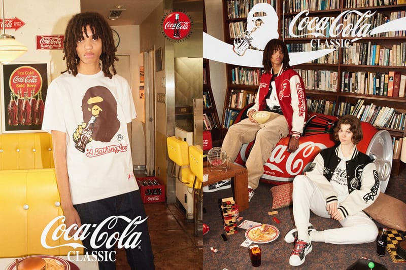 A BATHING APE® からコカ･コーラとの最新コラボコレクションが到着